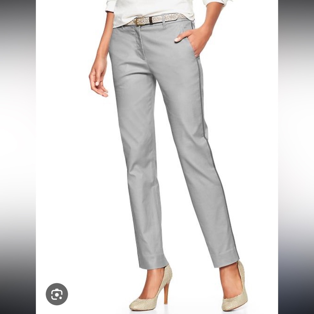 GAP New True "The Straight" Pants in Light Asphalt, size 4a business casual pant